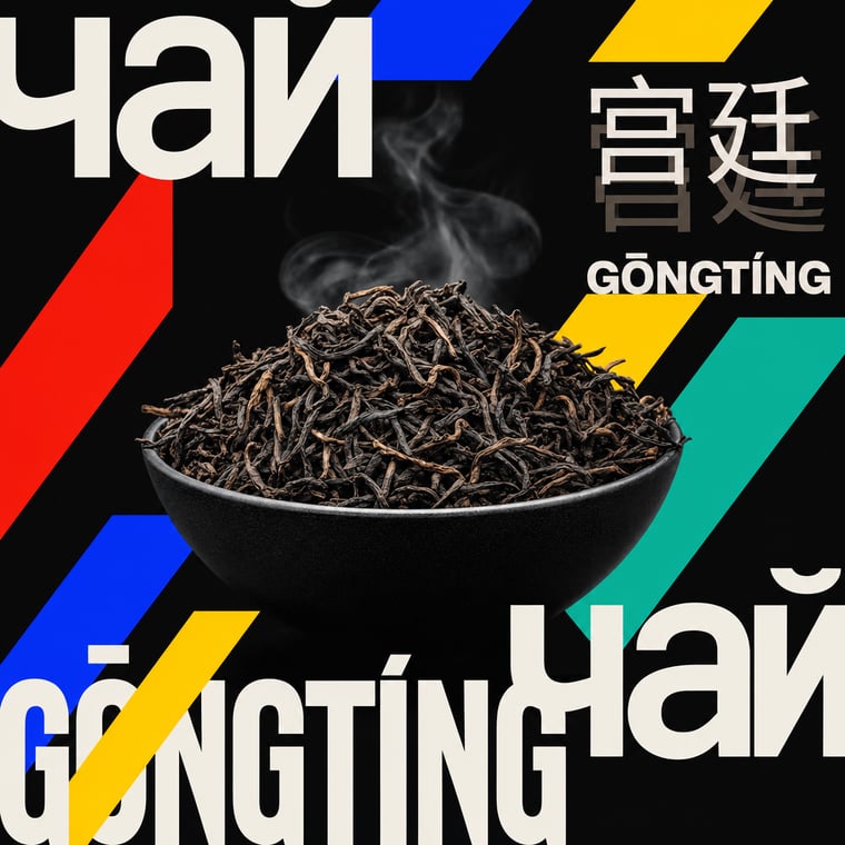 The design — Gong Ting Pu-erh